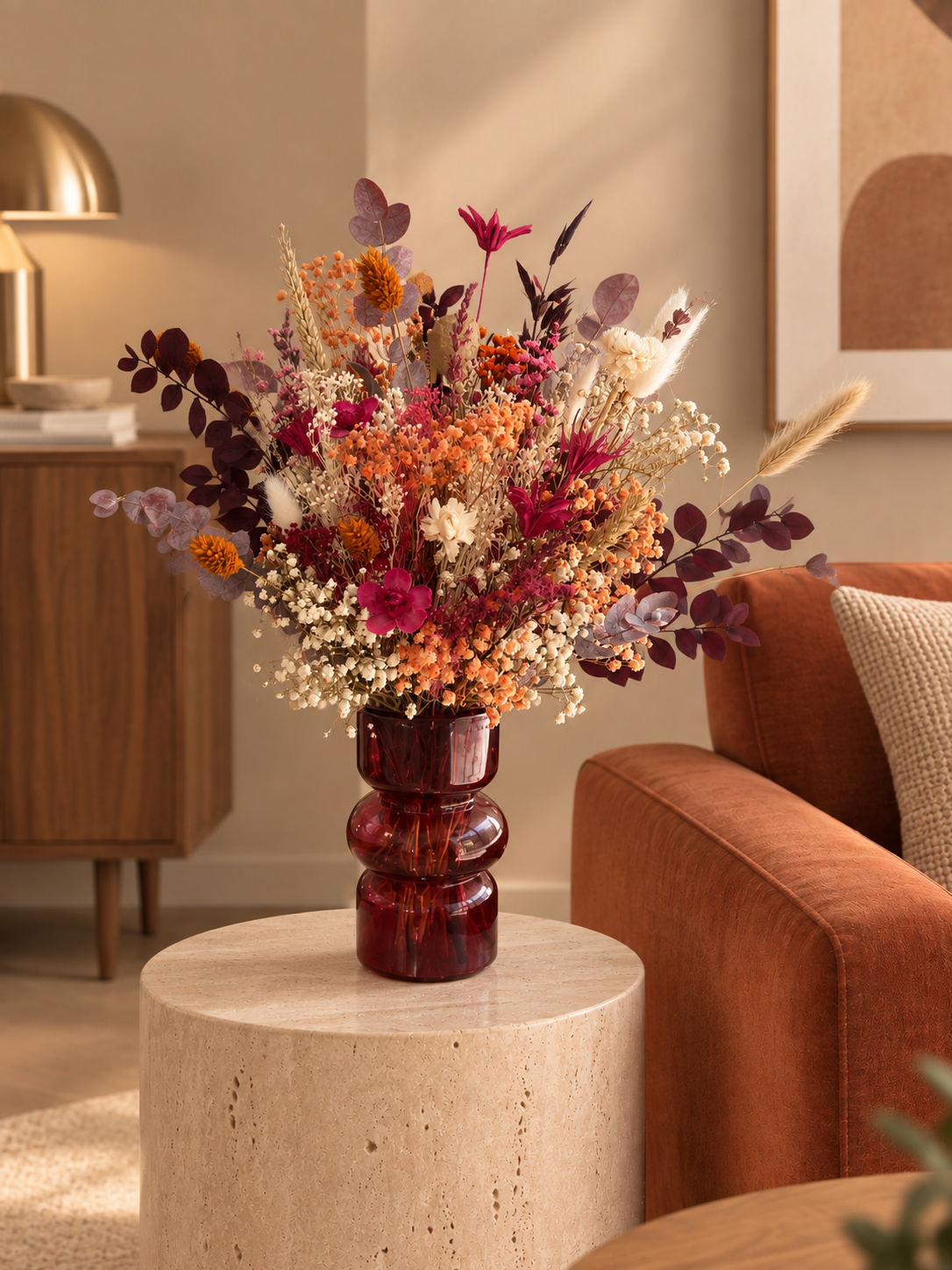 autumn dust | Ramo de Flores Secas en Tonos Naturales