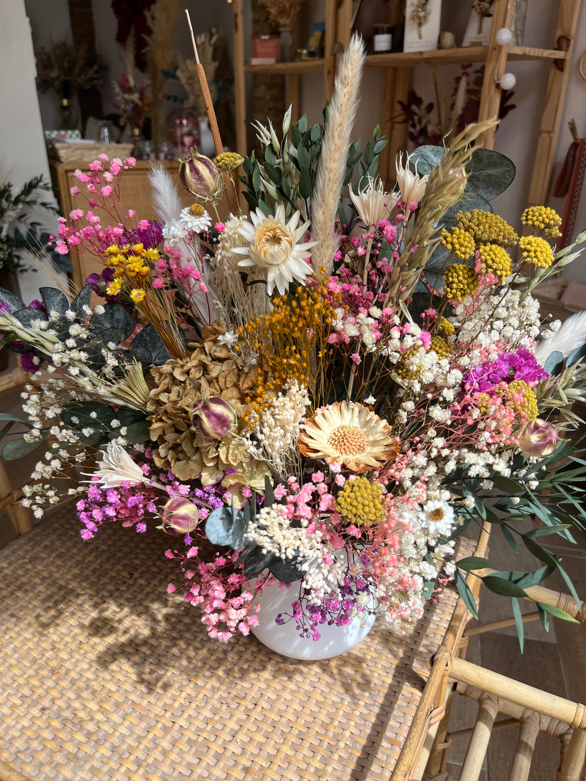 Love is in the air | Ramo de Flores preservadas colorido