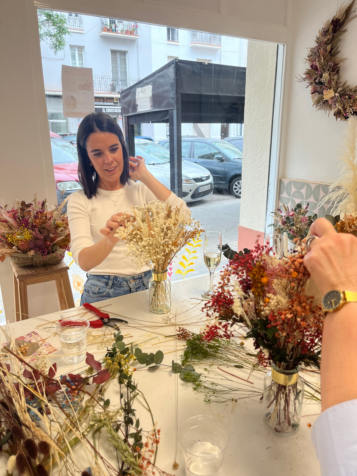 Taller ramo grande | flor seca y preservada